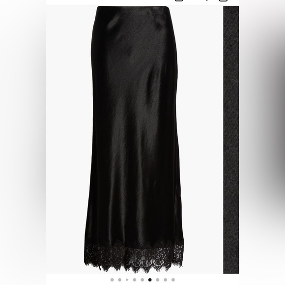 Favorite Daughter the Lacy Favorite Satin maxi skirt NWT sz S - Picture 4 of 4